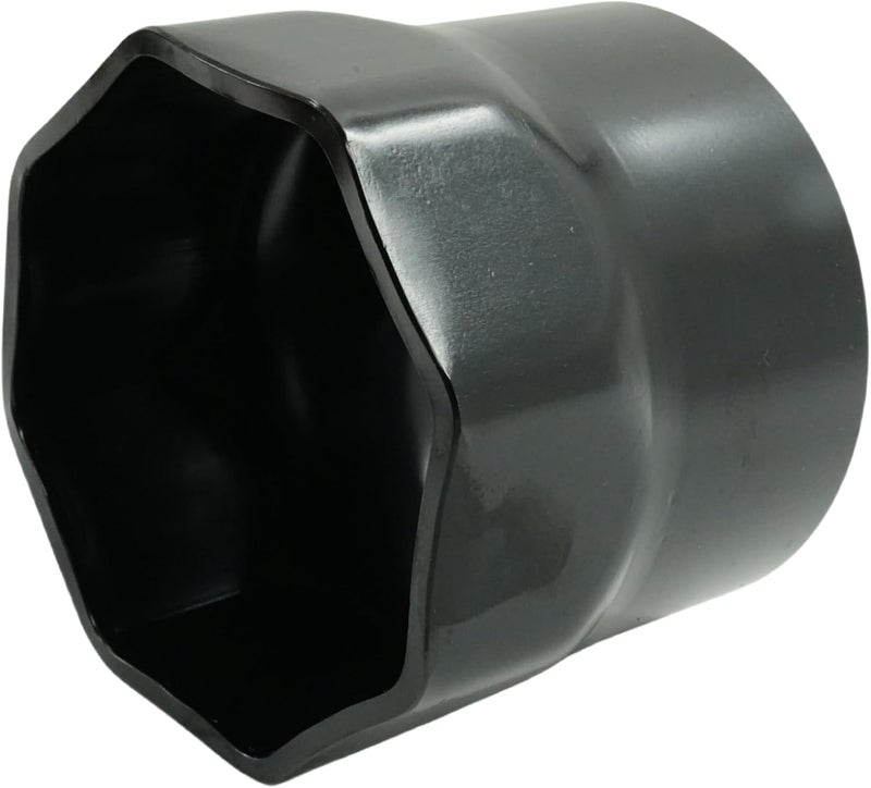 RoloTippi 3-3/4-Inch 8 Point Wheel Bearing Locknut Socket, 3/4-Inch Drive, for Axle Nut Socket, Remove and Install Wheel Bearing Nuts, Carbon Steel, Powder-Coated (3-3/4" 8PT, 3/4" Drive) - Image 1
